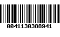 Código de Barras 0041130388941