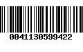 Código de Barras 0041130599422