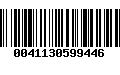 Código de Barras 0041130599446