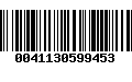 Código de Barras 0041130599453