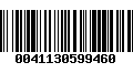 Código de Barras 0041130599460