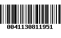 Código de Barras 0041130811951