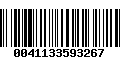 Código de Barras 0041133593267