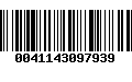 Código de Barras 0041143097939