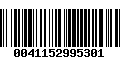 Código de Barras 0041152995301