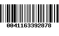 Código de Barras 0041163392878