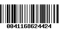 Código de Barras 0041168624424