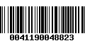 Código de Barras 0041190048823