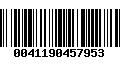 Código de Barras 0041190457953