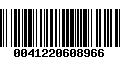 Código de Barras 0041220608966