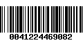 Código de Barras 0041224469082