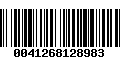 Código de Barras 0041268128983