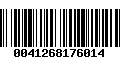 Código de Barras 0041268176014