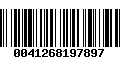 Código de Barras 0041268197897