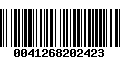 Código de Barras 0041268202423