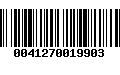 Código de Barras 0041270019903