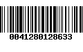 Código de Barras 0041280128633