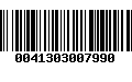 Código de Barras 0041303007990