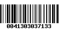 Código de Barras 0041303037133