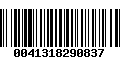 Código de Barras 0041318290837