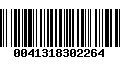 Código de Barras 0041318302264