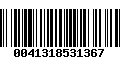 Código de Barras 0041318531367