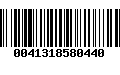 Código de Barras 0041318580440