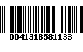 Código de Barras 0041318581133