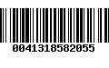 Código de Barras 0041318582055