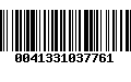 Código de Barras 0041331037761