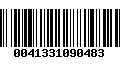 Código de Barras 0041331090483