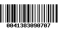 Código de Barras 0041383090707