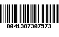 Código de Barras 0041387307573