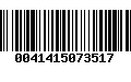 Código de Barras 0041415073517