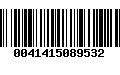 Código de Barras 0041415089532