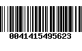 Código de Barras 0041415495623