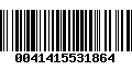 Código de Barras 0041415531864