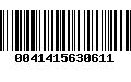 Código de Barras 0041415630611