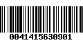 Código de Barras 0041415630901