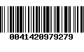 Código de Barras 0041420979279