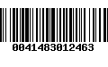 Código de Barras 0041483012463