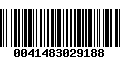 Código de Barras 0041483029188