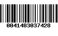 Código de Barras 0041483037428