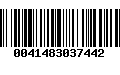 Código de Barras 0041483037442