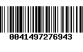 Código de Barras 0041497276943