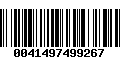 Código de Barras 0041497499267