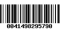 Código de Barras 0041498295790