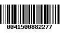 Código de Barras 0041500882277