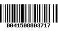 Código de Barras 0041508803717