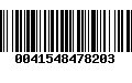 Código de Barras 0041548478203